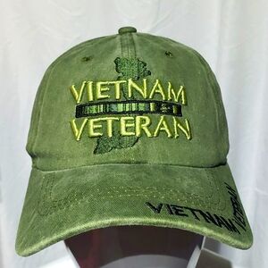 MILITARY VIETNAM VETERAN Hat